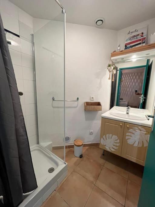 Studio Cabine Pour 4 - Piscine Argelès-sur-Mer Eksteriør bilde