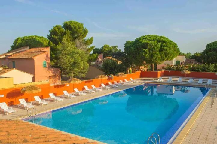 Studio Cabine Pour 4 - Piscine Argelès-sur-Mer Eksteriør bilde